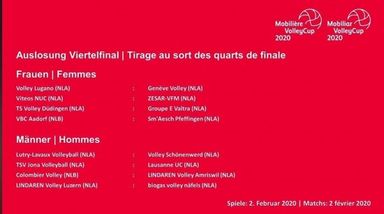 Image Coupe Suisse - 1/4 Finale ! Image Coupe Suisse - 1/4 Finale !